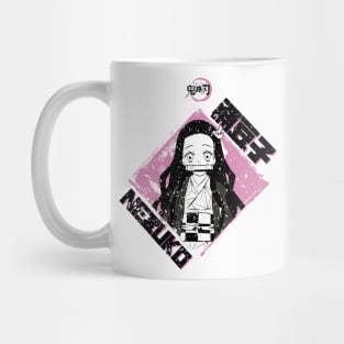 DEMON SLAYER: NEZUKO PINK (GRUNGE STYLE) Mug